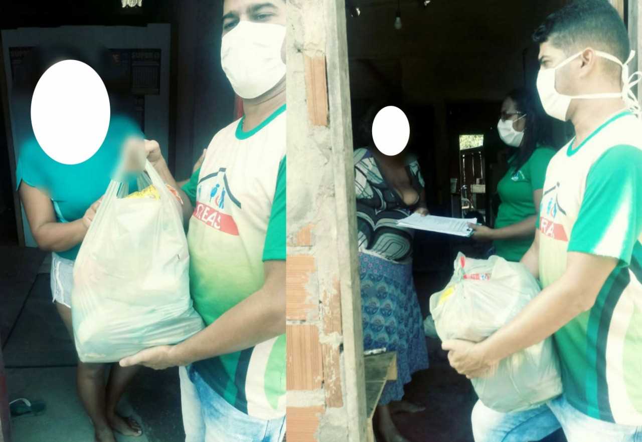 Camacã: Secretaria de Assistência Social doa cestas básicas para amenizar o enfrentamento do coronavírus